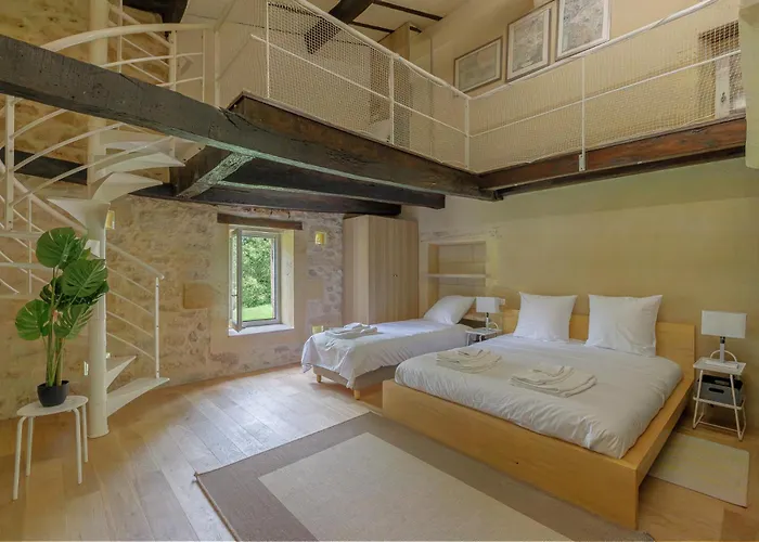 ヴィラ Petit Beythies House With Pool Near St Emilion *